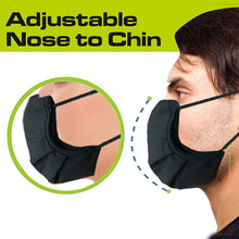 Load image into Gallery viewer, SENTEQ Adult Reusable Face Mask (Double Mask Feature) -  Breathable Cloth Fabric -  PACK of 3