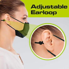 Load image into Gallery viewer, SENTEQ Adult Reusable Face Mask (Double Mask Feature) -  Breathable Cloth Fabric -  PACK of 3