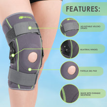 Load image into Gallery viewer, SENTEQ Dual Hinged Knee Brace Support (SQ1-L005)