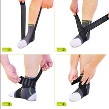 Load image into Gallery viewer, TPR Gel Ankle Support with Straps (SQ2-N003)