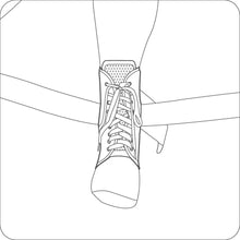 Load image into Gallery viewer, SENTEQ Lace-Up Ankle Brace with Straps (SQ1-F019)