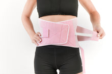 Load image into Gallery viewer, SENTEQ Women Pink Lumbar Support Belt Lumbosacral Back Brace (SQ3-O009)