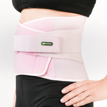 Load image into Gallery viewer, SENTEQ Women Pink Lumbar Support Belt Lumbosacral Back Brace (SQ3-O009)