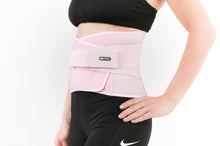 Load image into Gallery viewer, SENTEQ Women Pink Lumbar Support Belt Lumbosacral Back Brace (SQ3-O009)